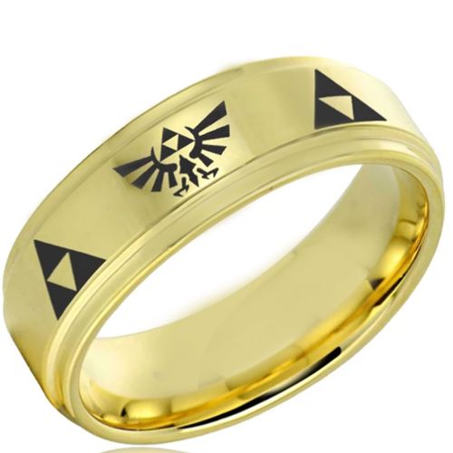 COI Tungsten Carbide Legend Zelda Ring - TG4050CC