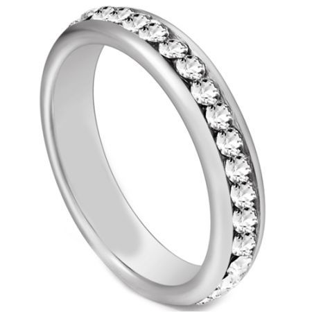 COI Tungsten Carbide Ring With Cubic Zirconia-5604