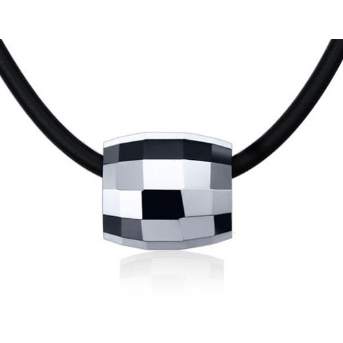 COI Tungsten Carbide Faceted Pendant-5765