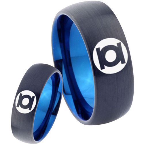 Blue Lantern Wedding Ring
