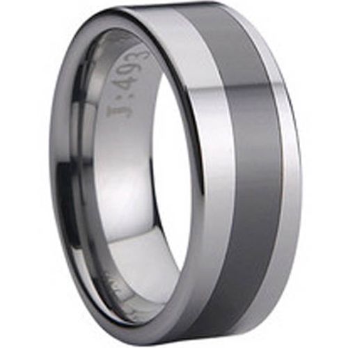 COI Tungsten Carbide Ring - TG729(Size:US6.5/10/13)