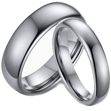 COI Tungsten Carbide Dome Court Ring - TG3426