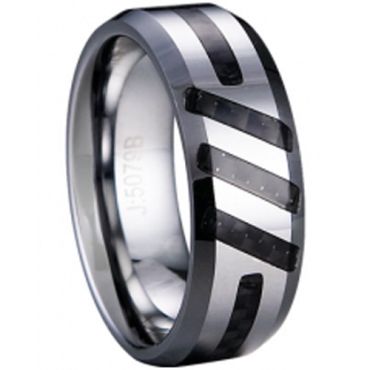 COI Tungsten Carbide Ring - TG1960(Size:US6.5/10/12)