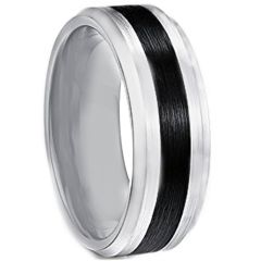 COI Tungsten Carbide Beveled Edges Ring - TG4242AA