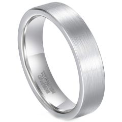 **COI Tungsten Carbide Pipe Cut Flat Ring-9325