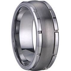 COI Tungsten Carbide Ring - TG1252(Size:US5)
