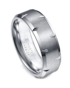 COI Tungsten Carbide Beveled Edges Ring - TG3394