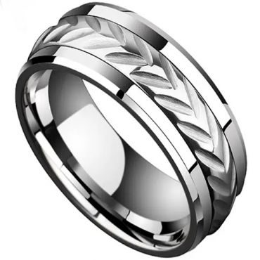 **COI Tungsten Carbide Grooves Rotating Ring-8166BB